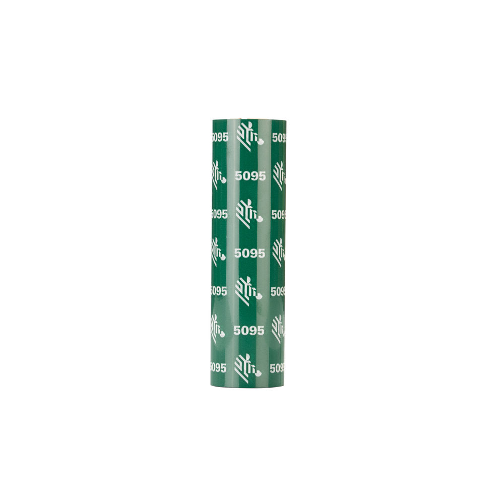Fita de carbono Zebra 5095 Resina da Fábrica das etiquetas, com detalhes visíveis na imagem.