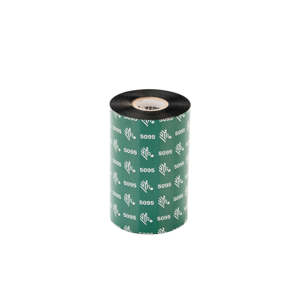 Fitas de carbono Zebra 5095 Resina da Fábrica das Etiquetas, rolos de fita adesiva para impressoras industriais.