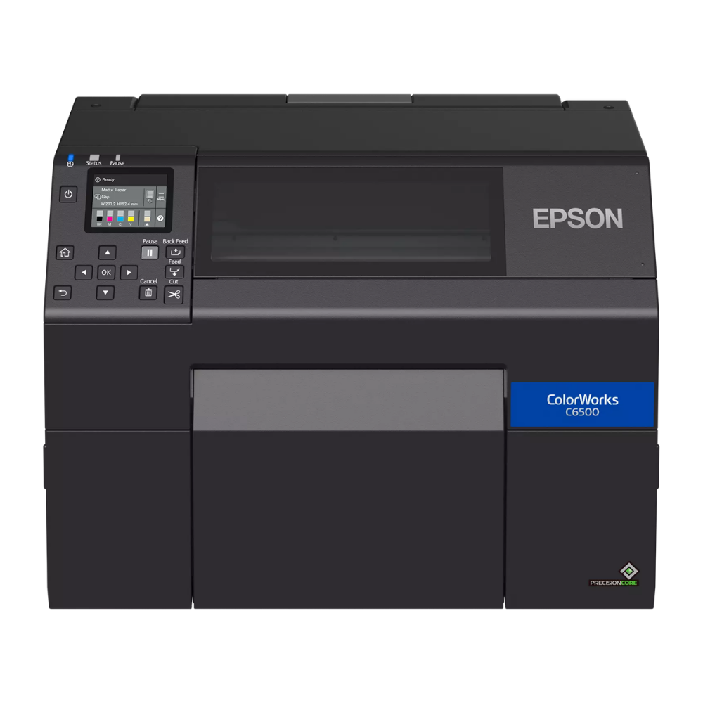 Etiqueta de impressão EPSON C6500AE da Fábrica das etiquetas, compatível com impressora de etiquetas profissional.