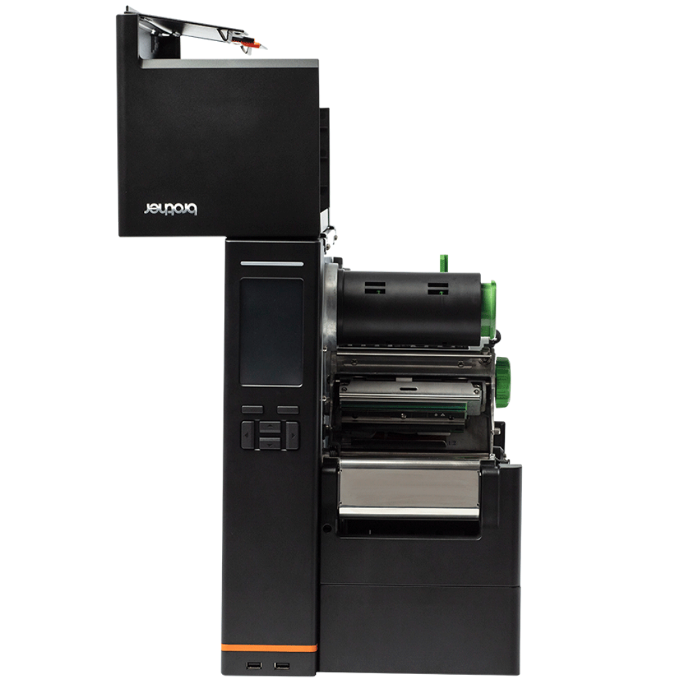 Impressora Brother TJ-4422TN da Fábrica das Etiquetas, aparelho compacto para impressão de etiquetas.