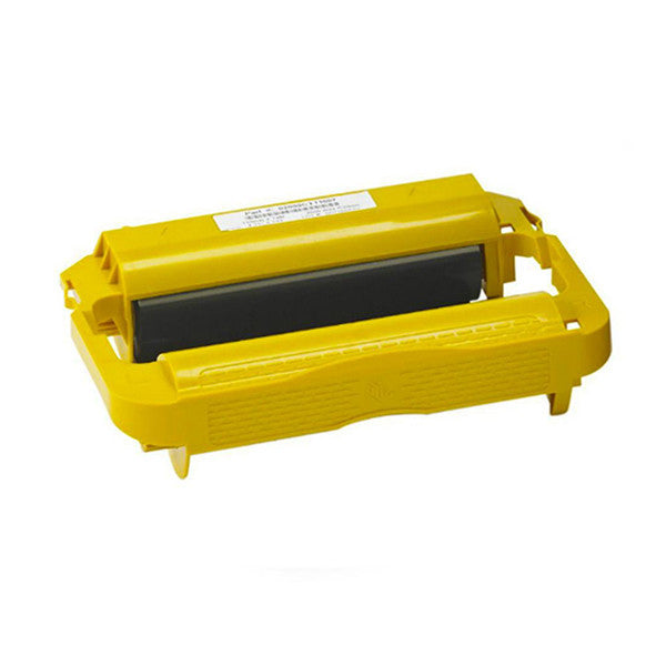 Fita de carbono ZEBRA 3300 com núcleo de plástico, compatível com impressoras de etiquetas, apresentada na imagem.