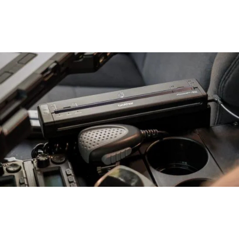 Etiquetas de impressão Brother PJ-863 da Fábrica das etiquetas, exibindo exemplos de etiquetas coloridas e personalizáveis.