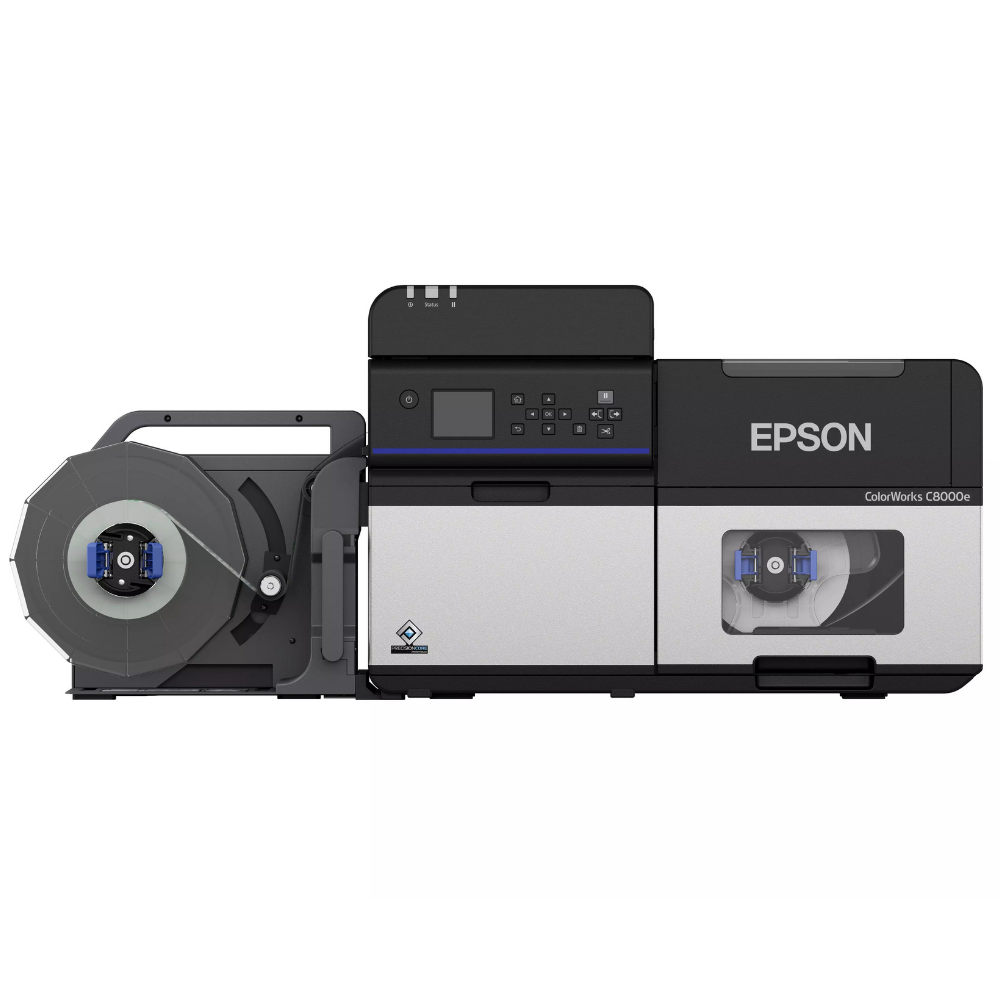 Cartucho de tinta preta EPSON C8000e BK para impressora de etiquetas, compatível com impressoras Fábrica das etiquetas