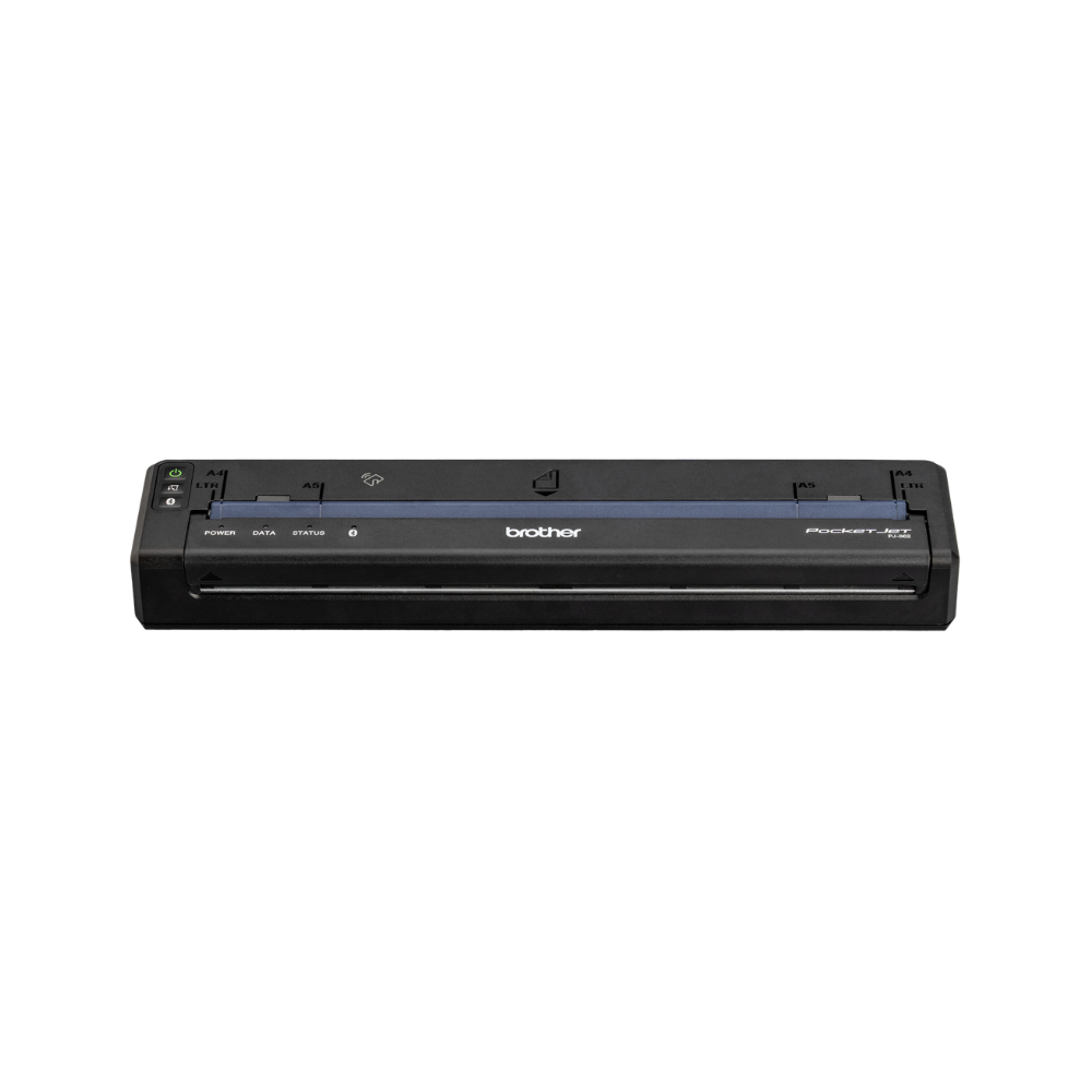 Etiqueteira Brother PJ-862 da Fábrica das Etiquetas, impressora portátil com tela e teclas, para etiquetas personalizadas.