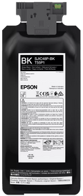 Cartucho de tinta preta Epson C8000e da Fábrica das Etiquetas, imagem mostra o cartucho de tinta preto para impressoras de etiquetas.