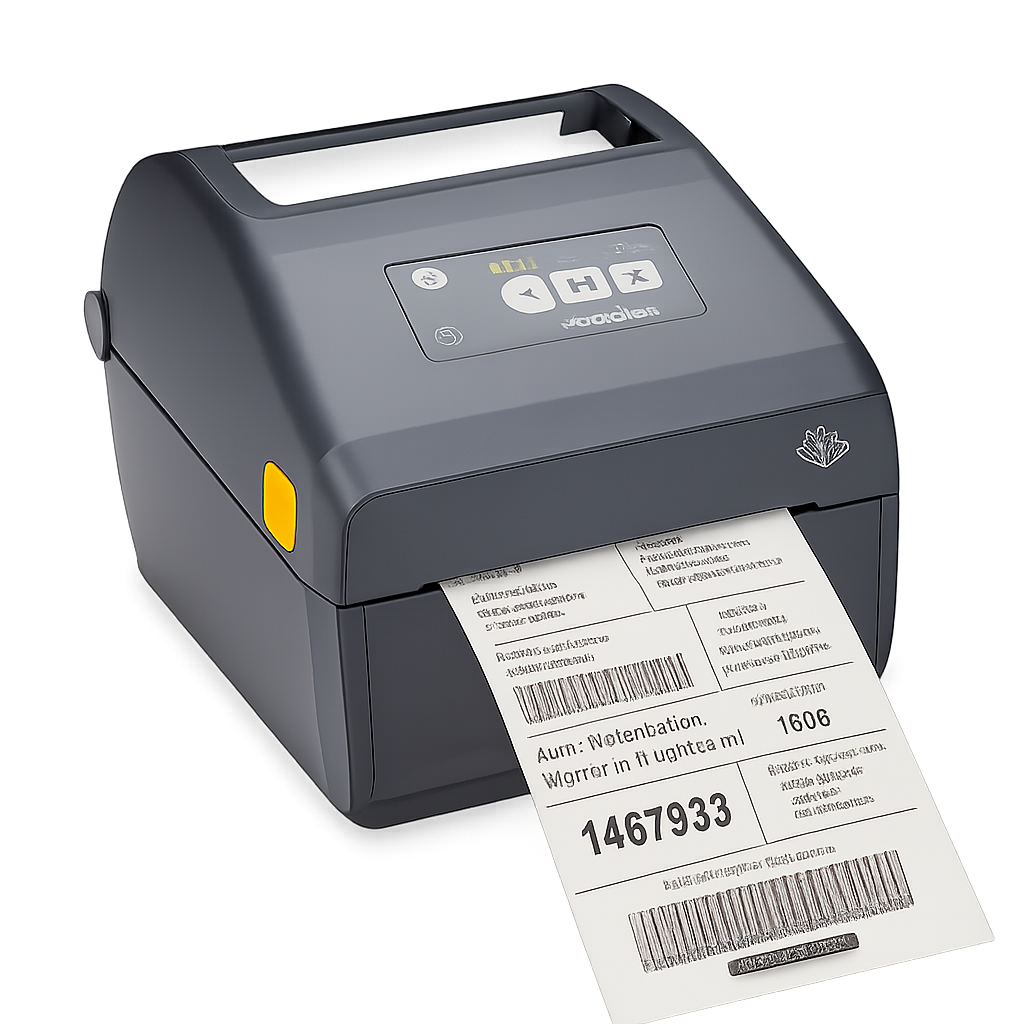 Zebra ZD421, Térmica Direta, 203dpi, USB, USB Host, Modular Connectivity Slot, BTLE (ZD4A042-D0EM00EZ)